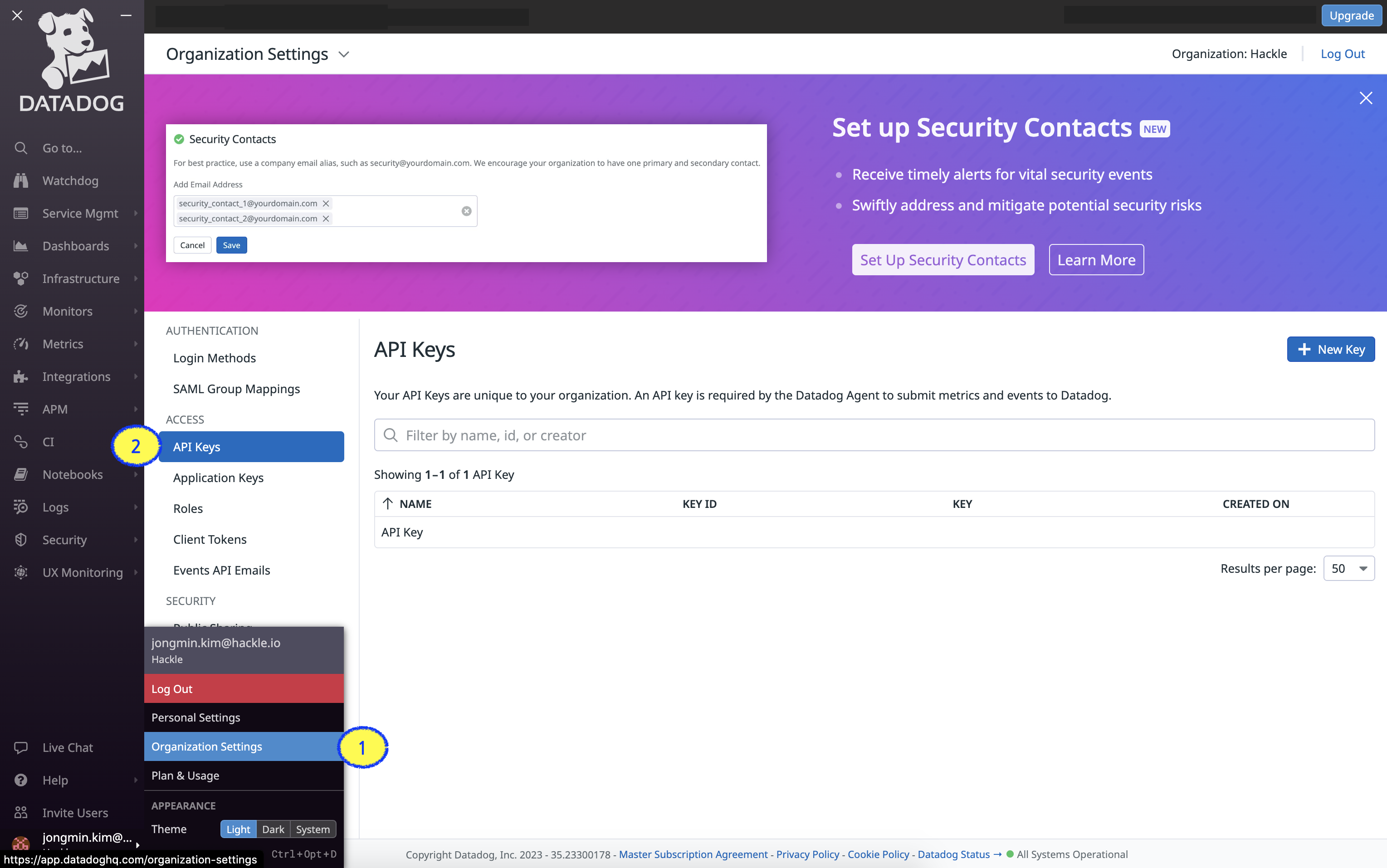 Datadog Integration