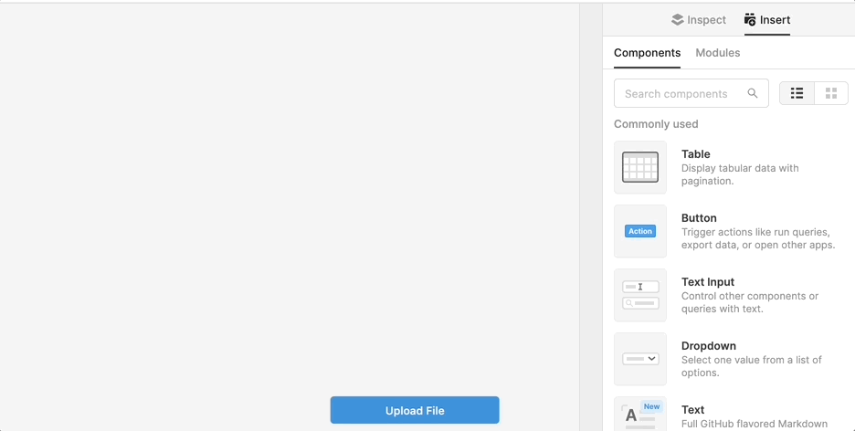 Table Drag n Drop.gif A table, with some placeholder data.