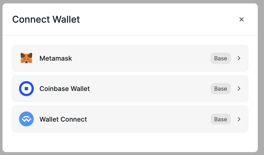 Connect Wallet