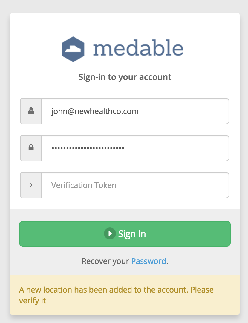 Get a verification code and sign in with two-factor authentication