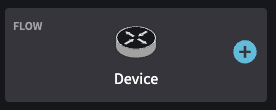 Add flow source from a network device