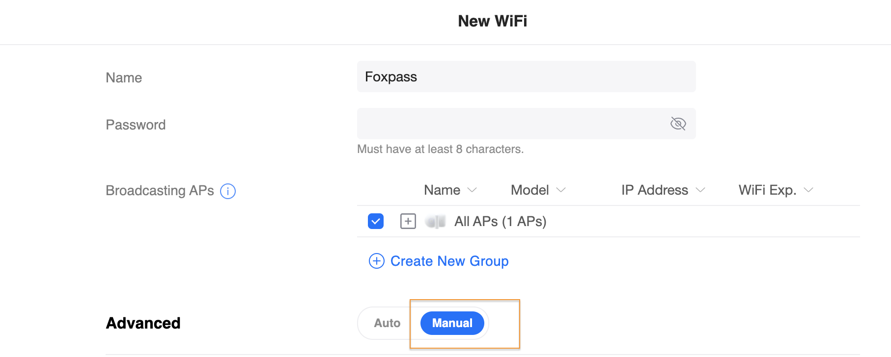 Configure WiFi Network