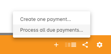 Figure 238. How to process batch payments vis Payments In window