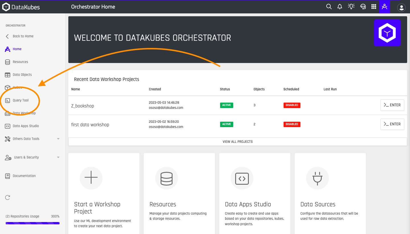 7.2 Querying databases