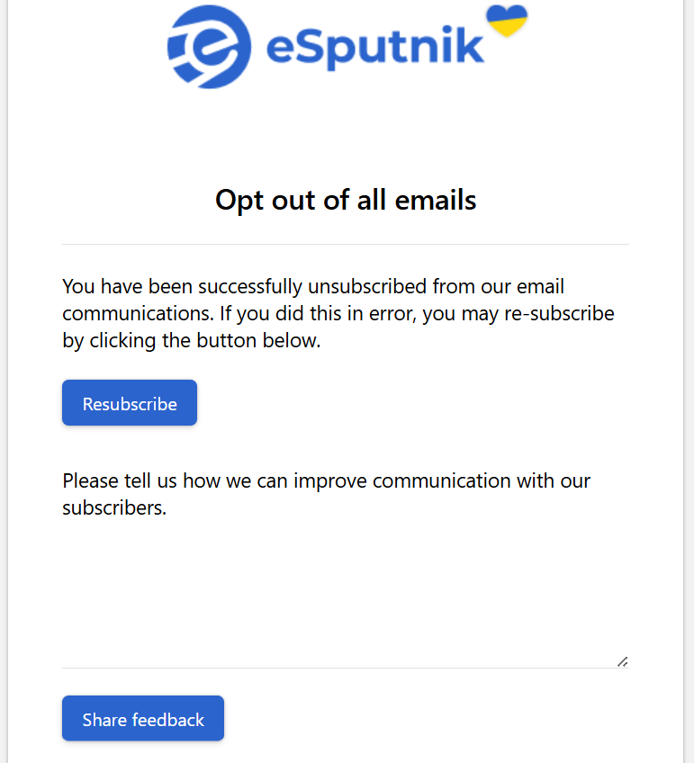 Opt-Out Form