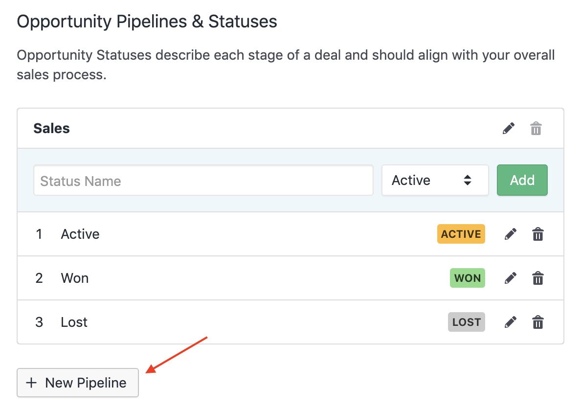 Create a new Pipeline