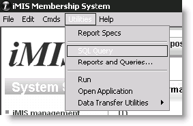 The Sys Mgmt. authorization controls menu access The Sys Mgmt. authorization controls menu access