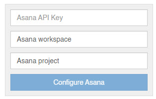 Asana Integration Configuration