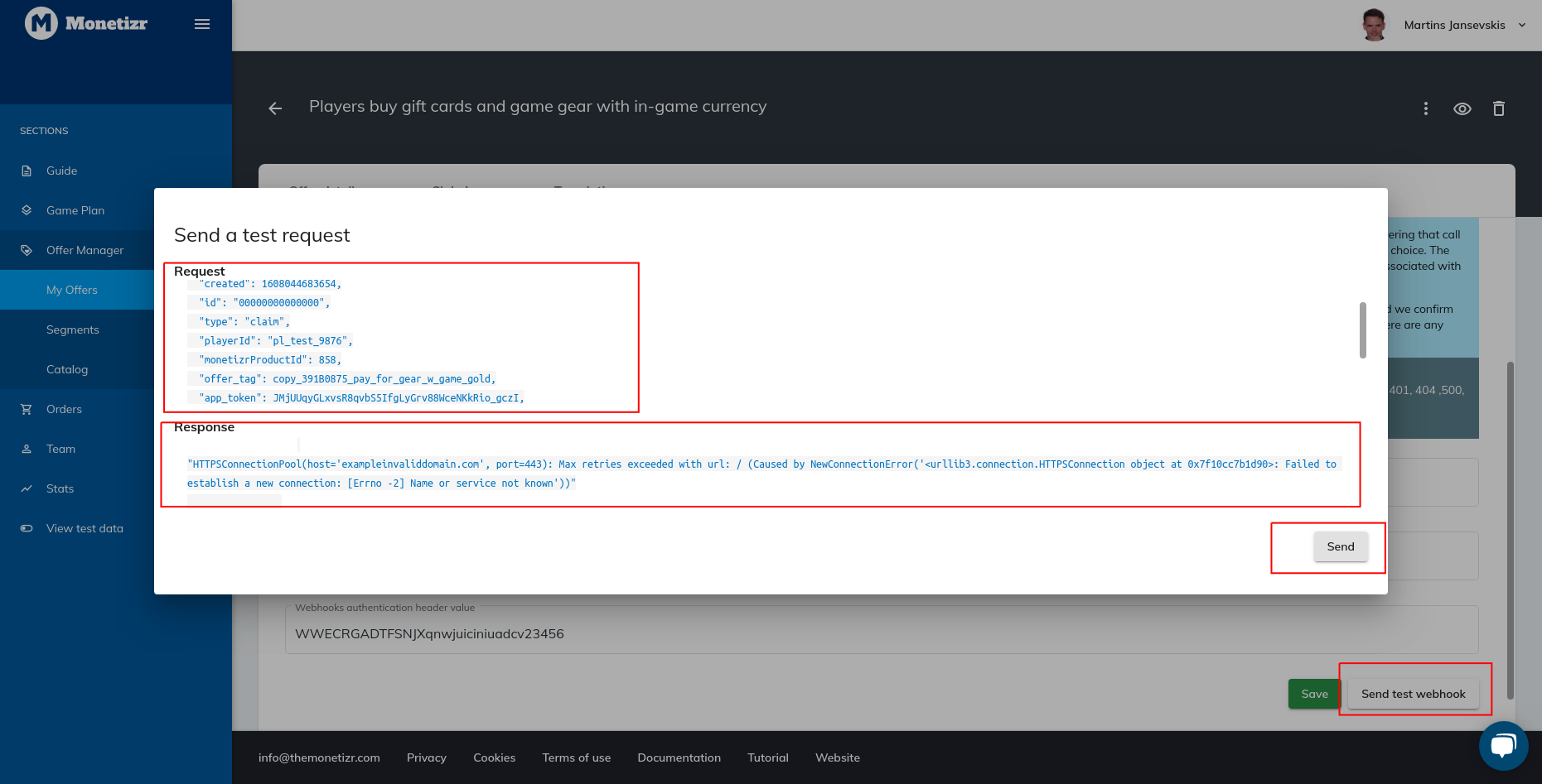 test_request.png Sending a test webhook request