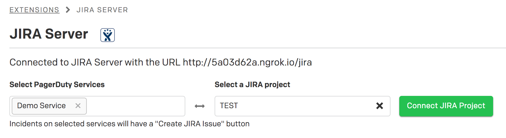 Enter Jira Server URL