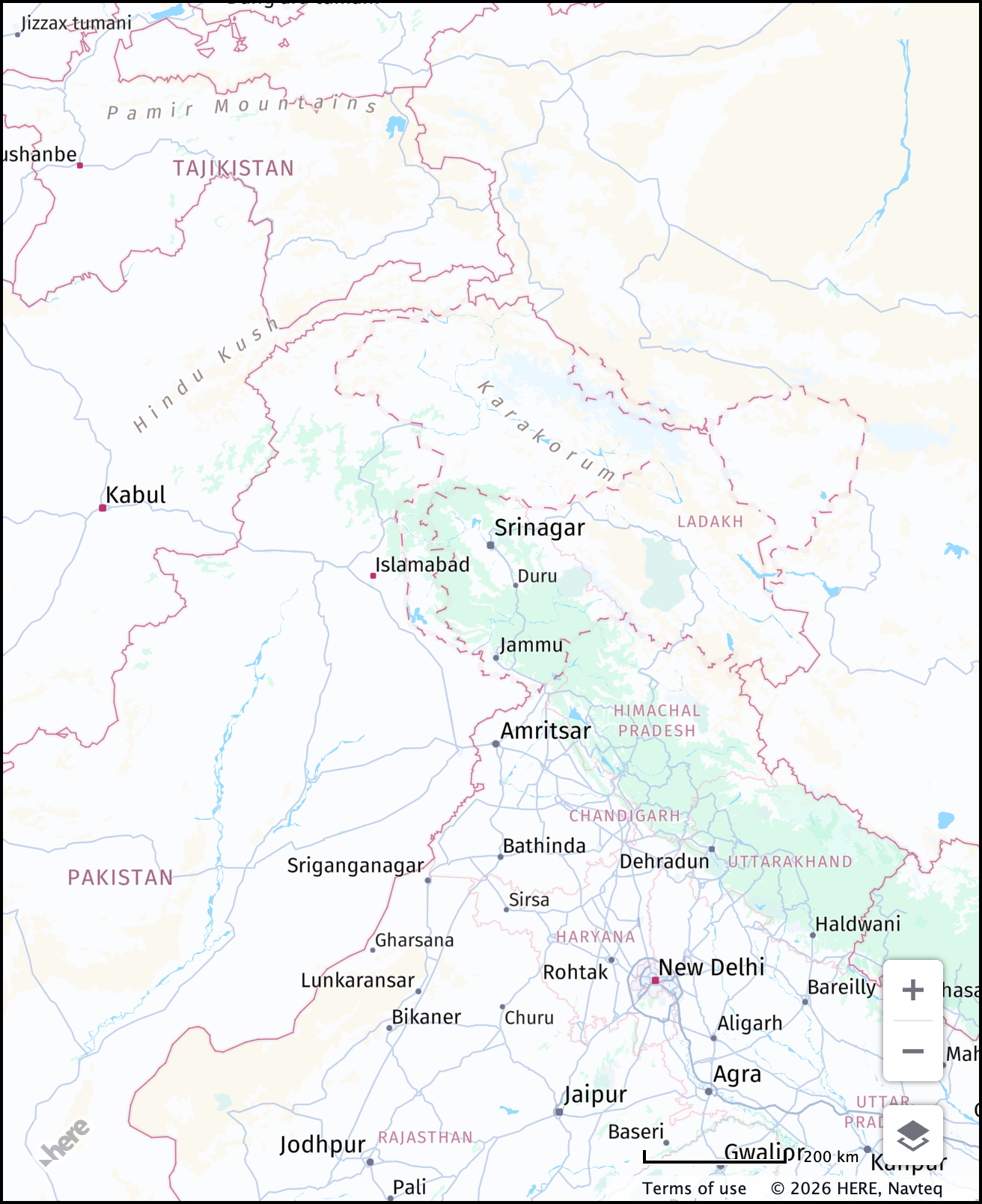 International view example