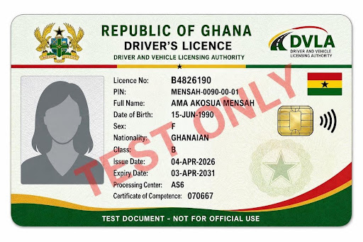 ghana-drivers-license-front-test.jpg Expected: authentic · Image: front