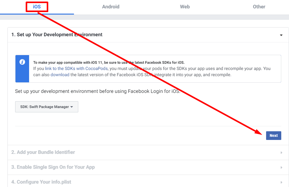 Implementing Facebook Login on iOS without the Facebook SDK - DEV