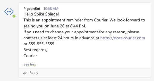 Sent Channel Message.png Sent Channel Message