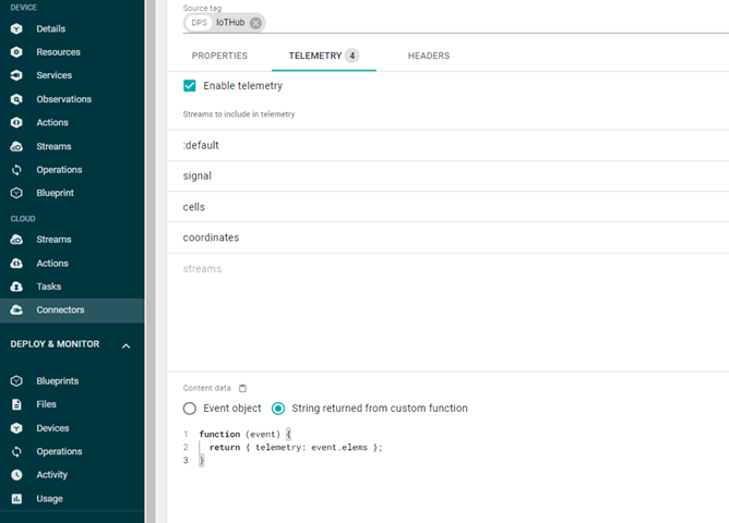 Sans titre.png Customizing the Temetry payload