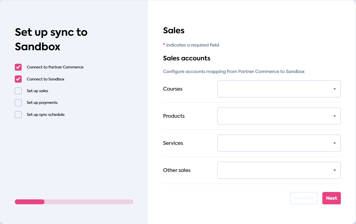 Sync Flow with additional product categories