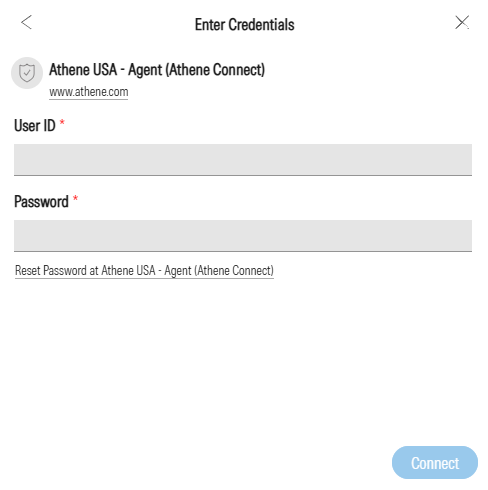 Credential-based entry