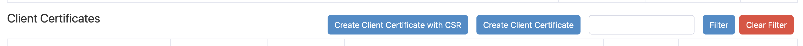 Create Client certificate
