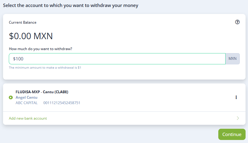 Image 1. Making a Withdrawal
