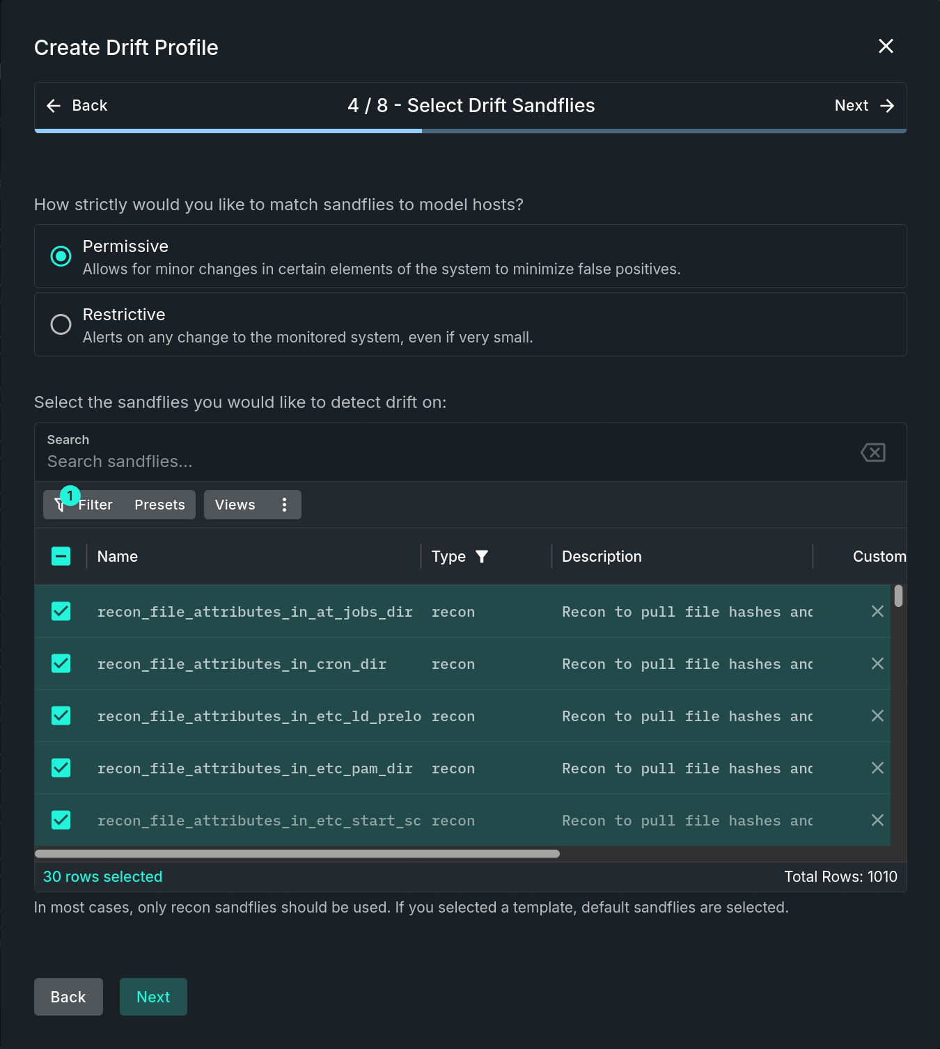 Select Drift Sandflies Step Select Drift Sandflies Step