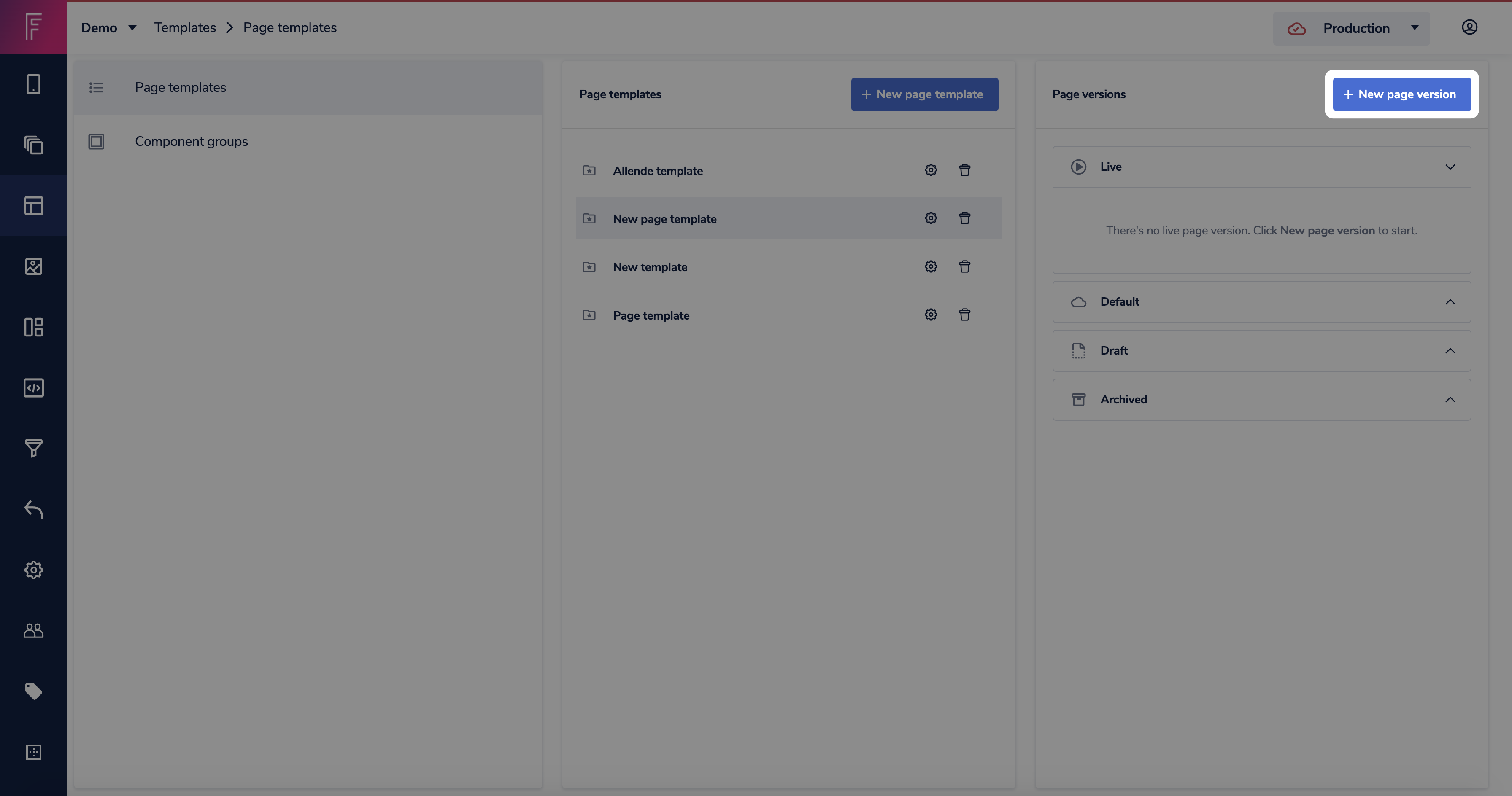 Click add new page version for template.png