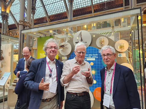 Dr. Paterson, Sir Peter Hunter and Dr. Buchan enjoying a moment at the Oxford Museum of History