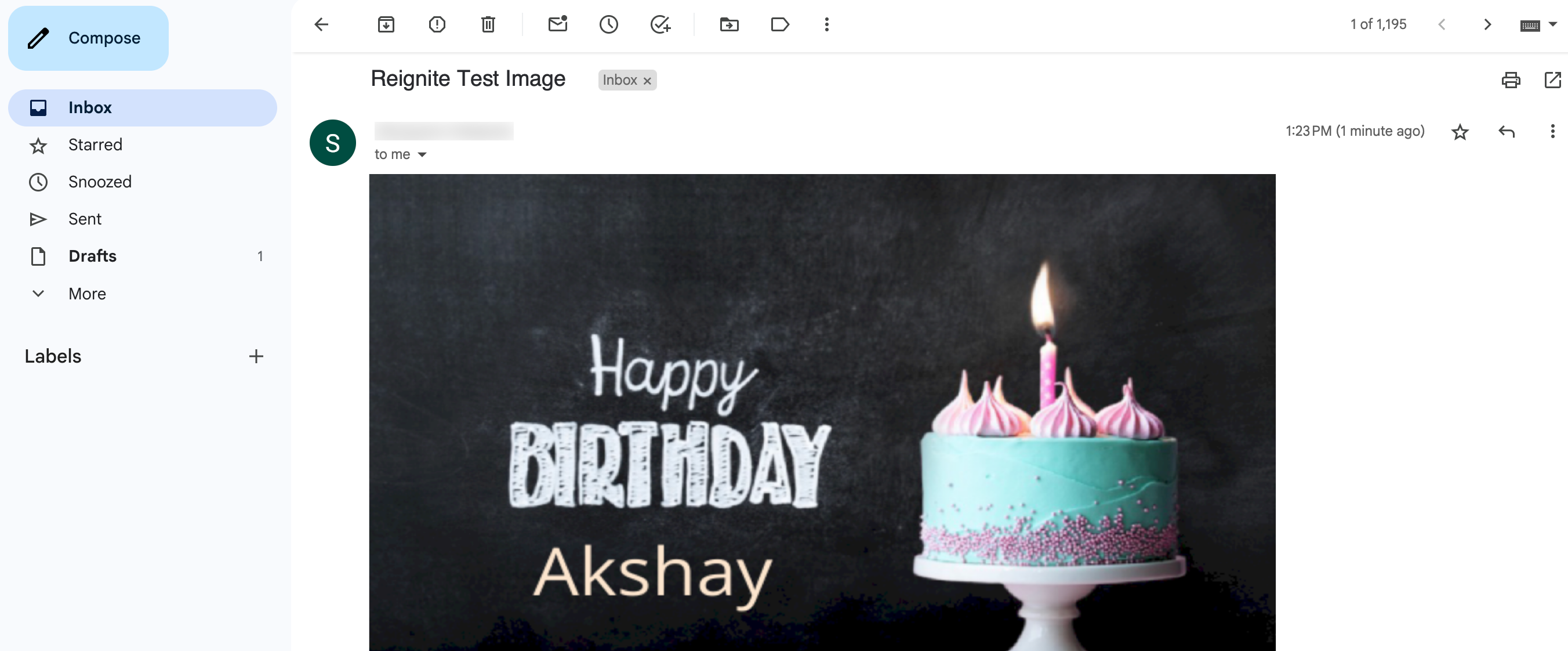 Test Email