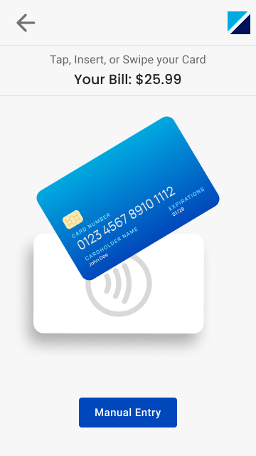 BluePOS® Card Entry