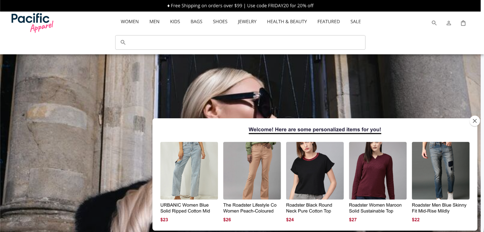 Recommendations example