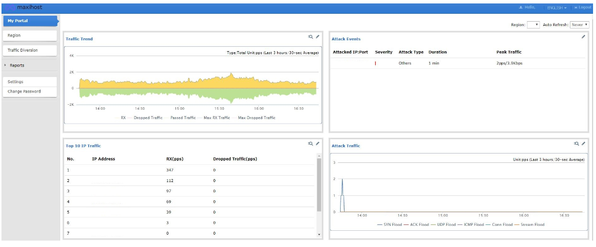 DDoS protection