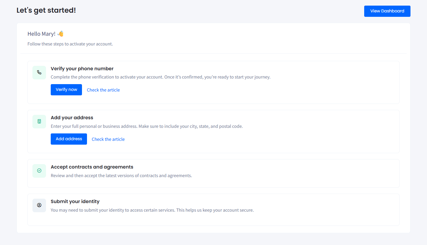 Screenshot of Step 4: Verify Your Identity