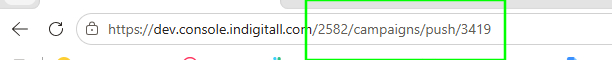 new campaign link