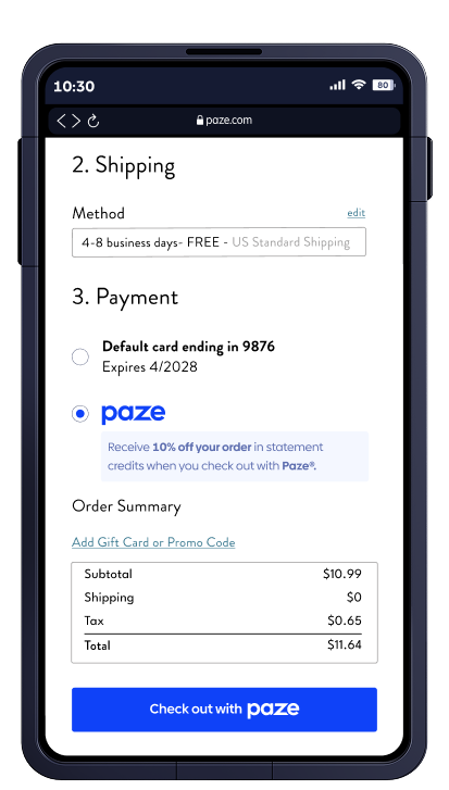 Phone showing biometric authentication prompt