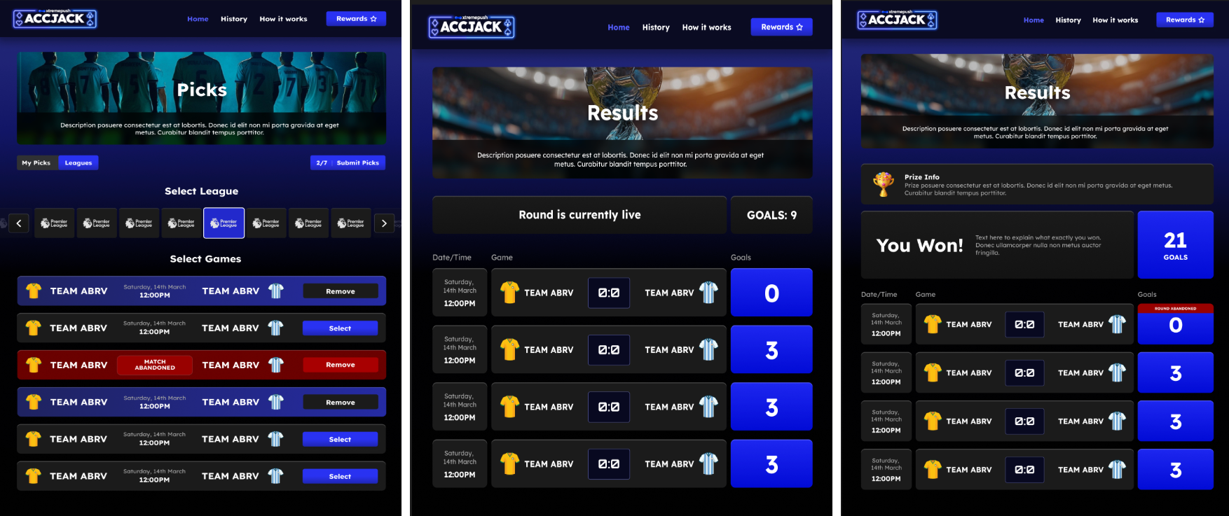 An Example Player Journey in AccJack