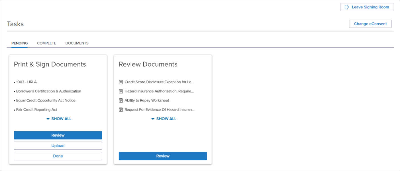 screen-tasks-pending-with-tasks.png Default Landing Page - Task Screen