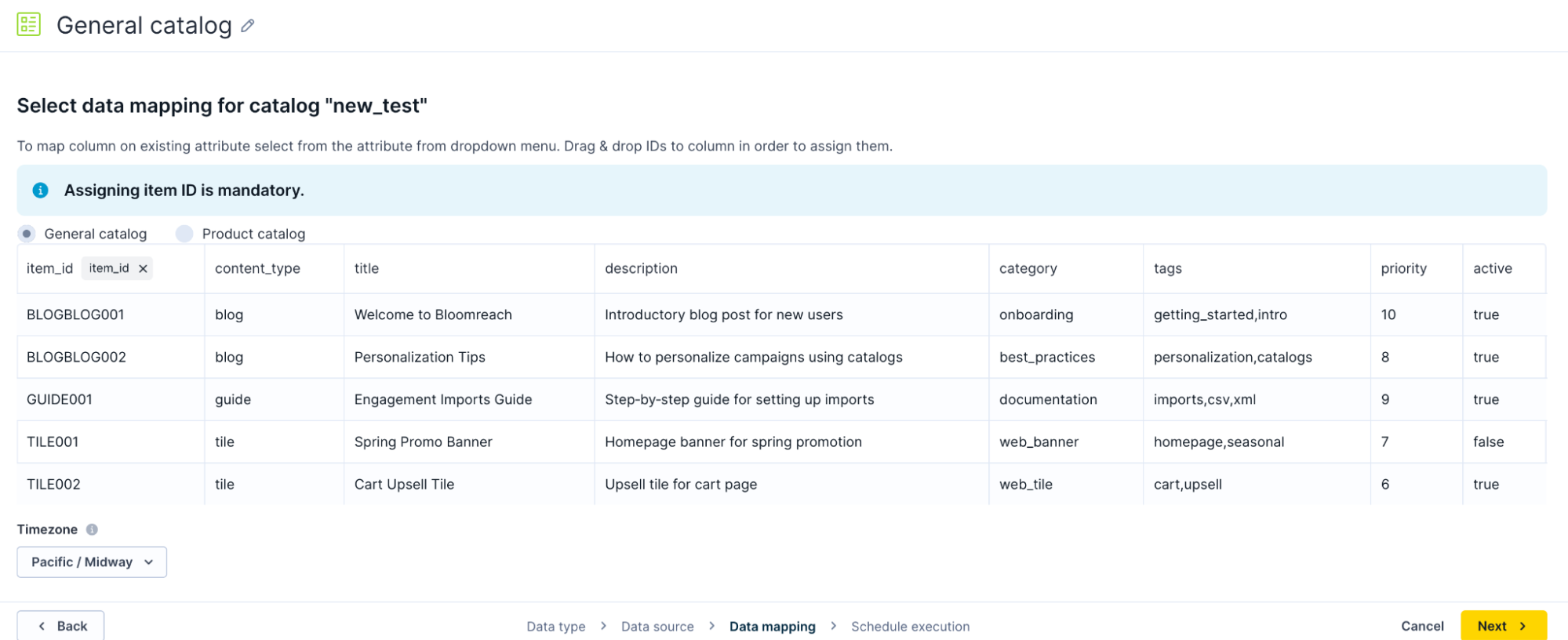 validate that the data looks correct 