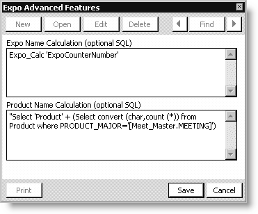 From Exposition, select Set up module, and click Advanced