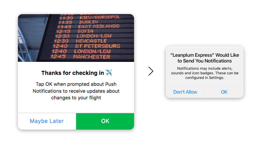 Permission to Push: Using Custom In-App Messages to Get Push Opt-Ins From  Users - Localytics