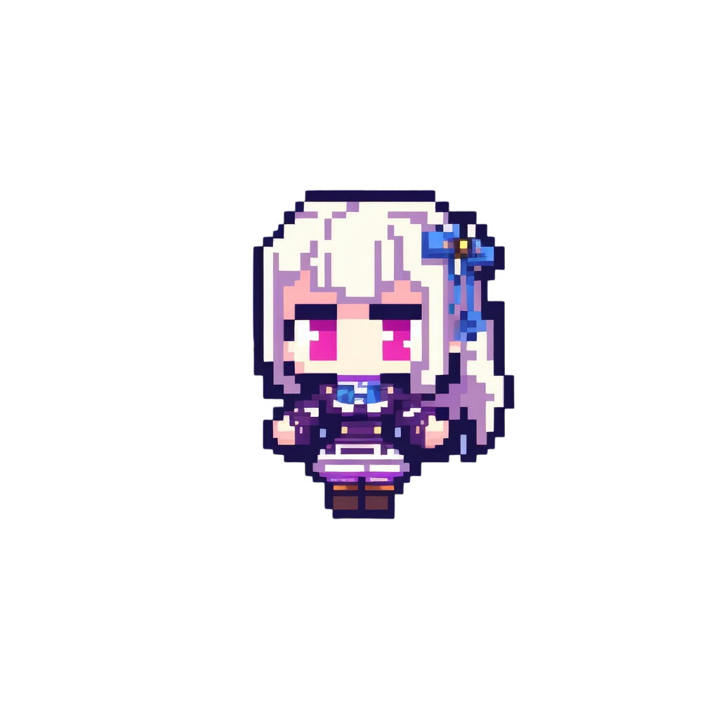 Chibi Pixel Art Style