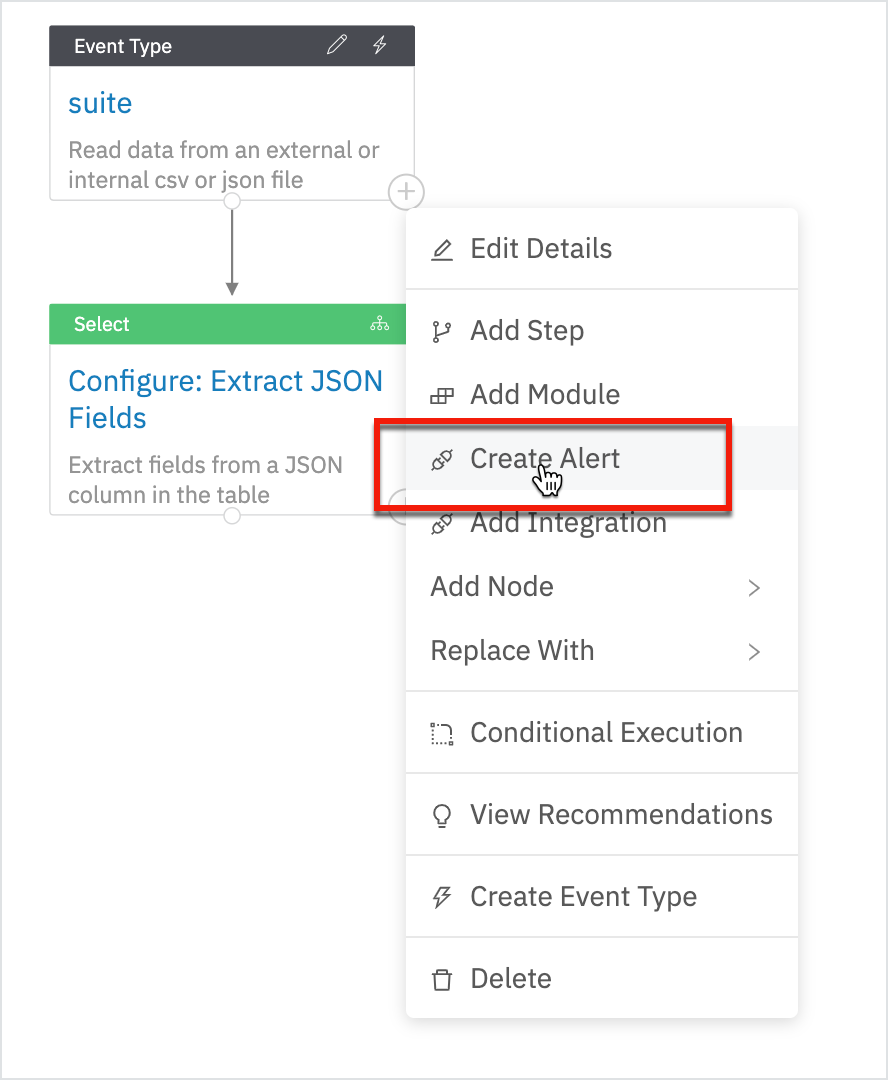 Create Alerts from Playbook Steps