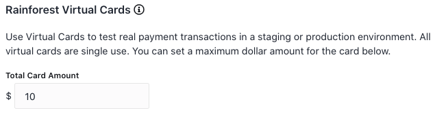 Setting your maximum transaction limit.