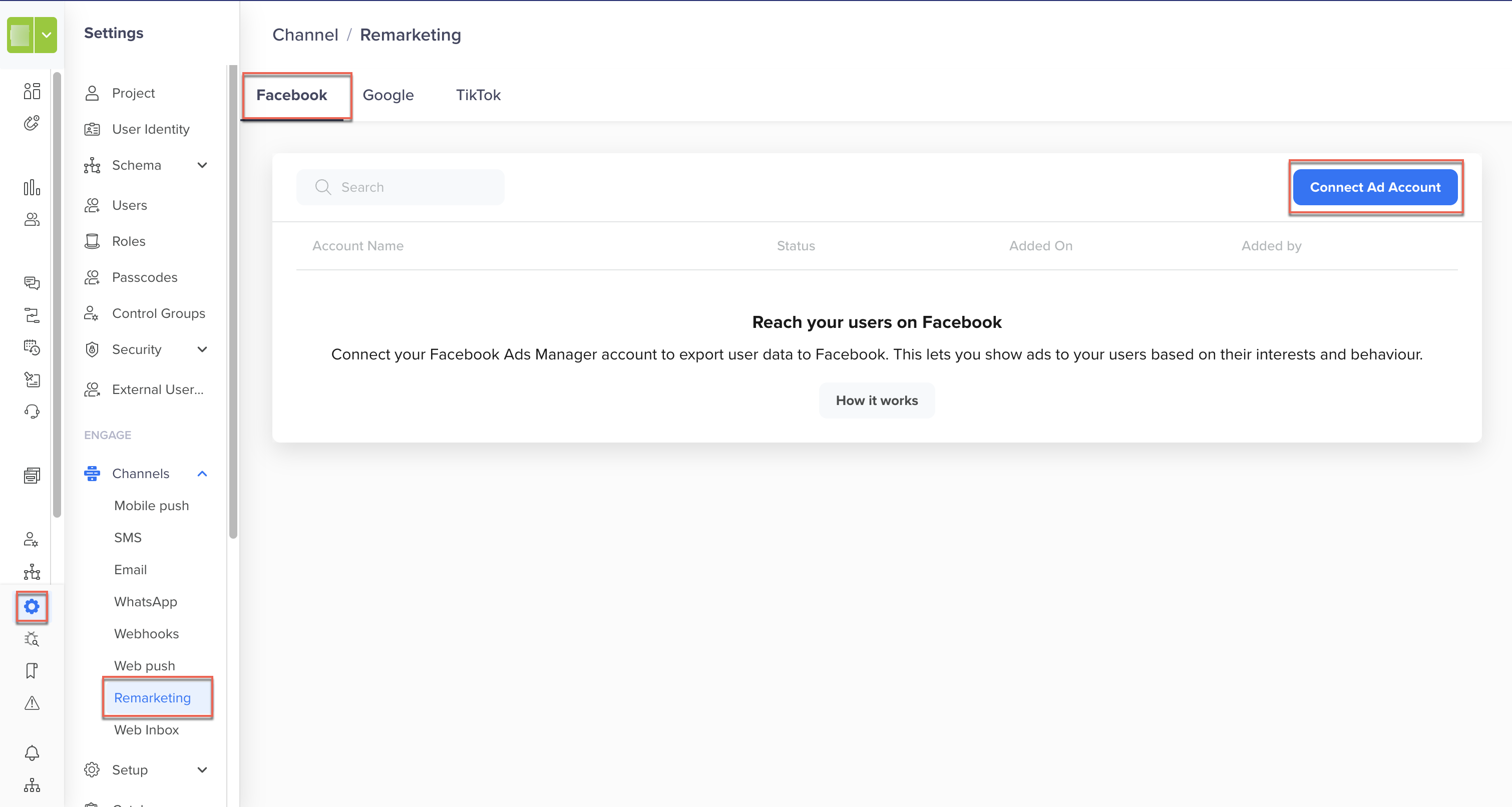 Connect Ad Account