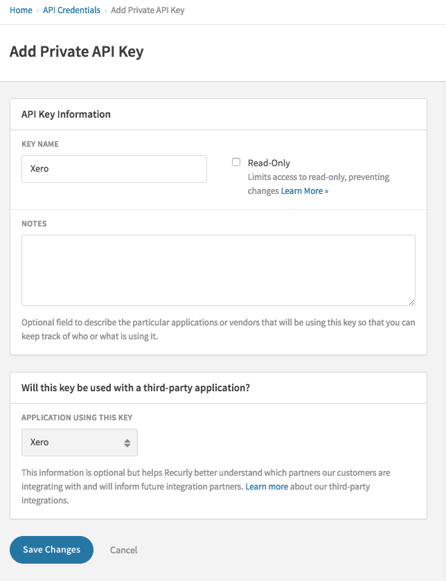 Jac red api key