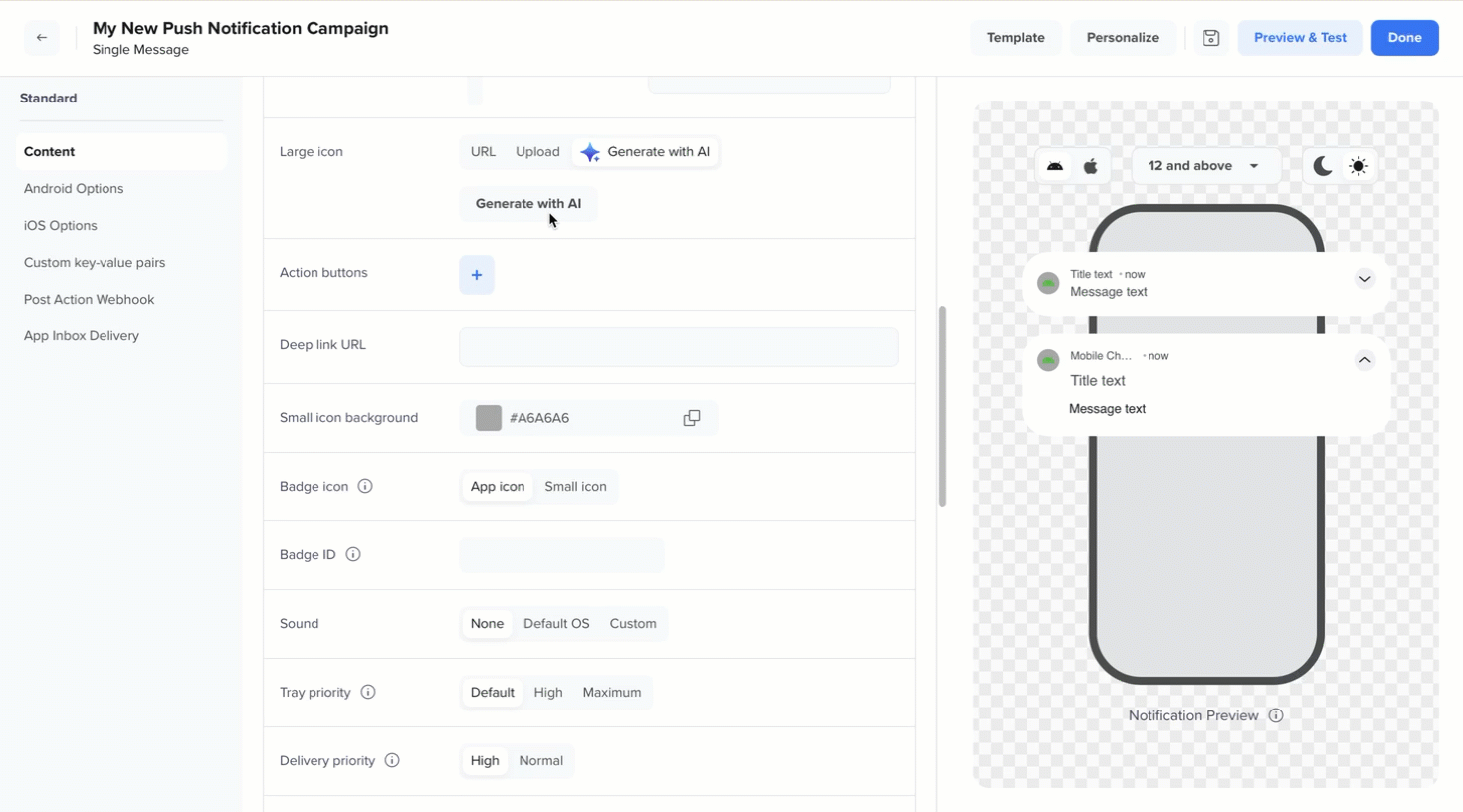 Use Secondary Image to Update Primary Image