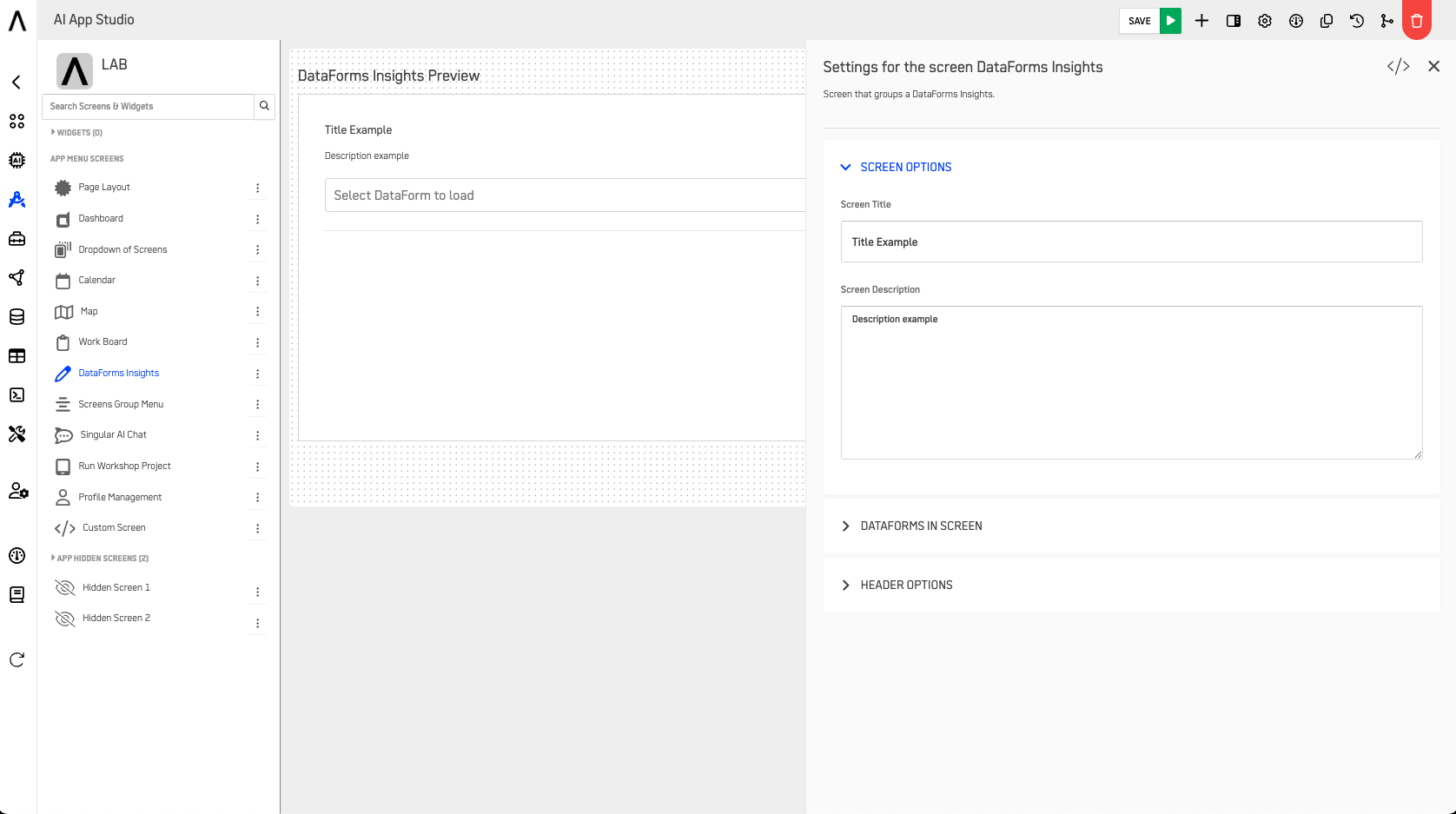 DataForms Insights