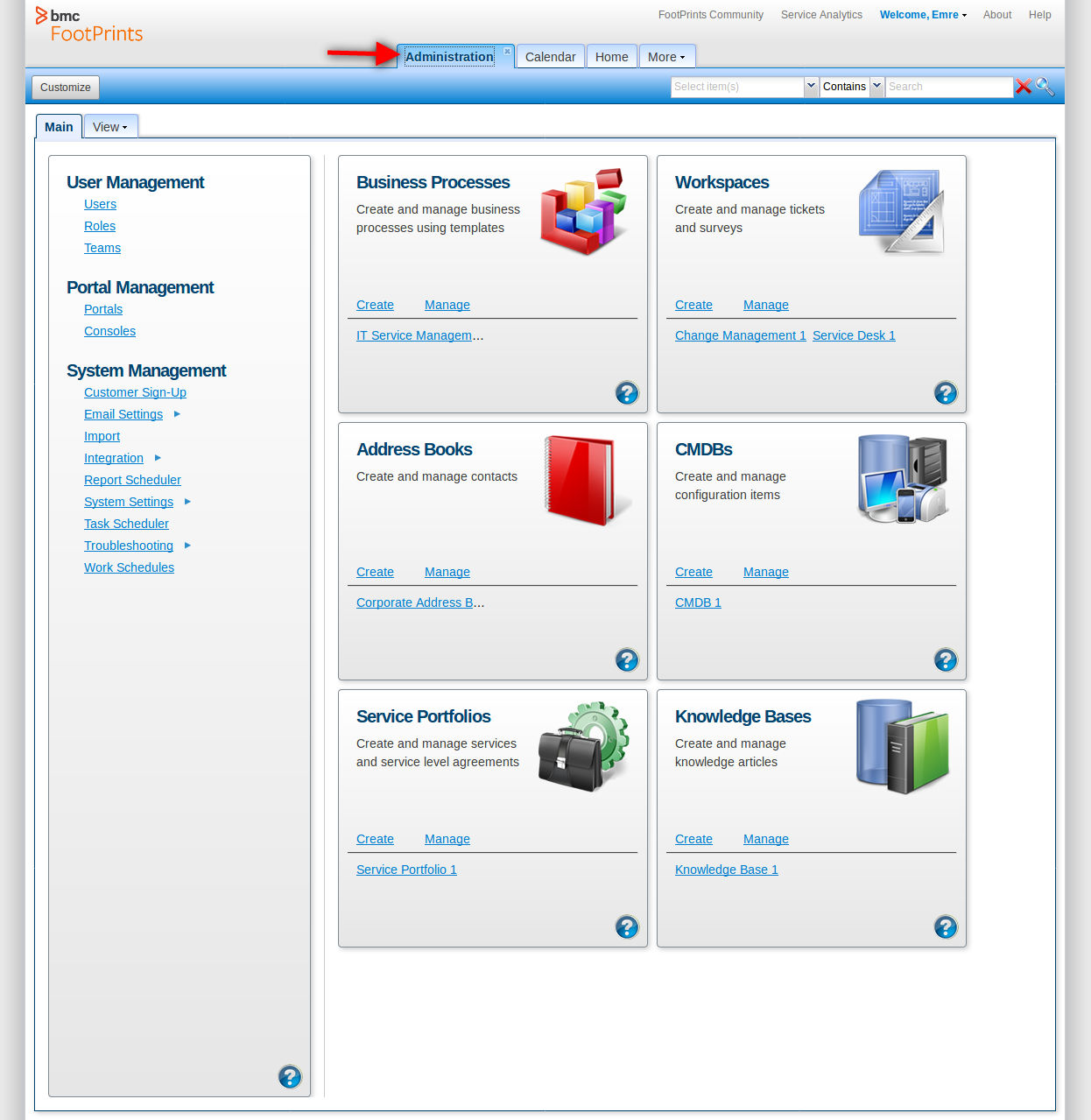 Bmc Footprints V12 Integration