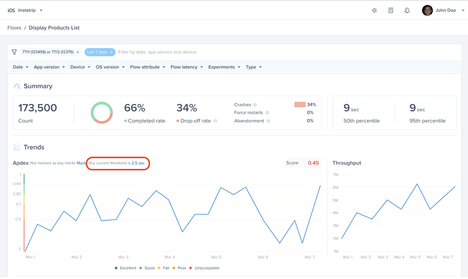 Change it from the corresponding details page.