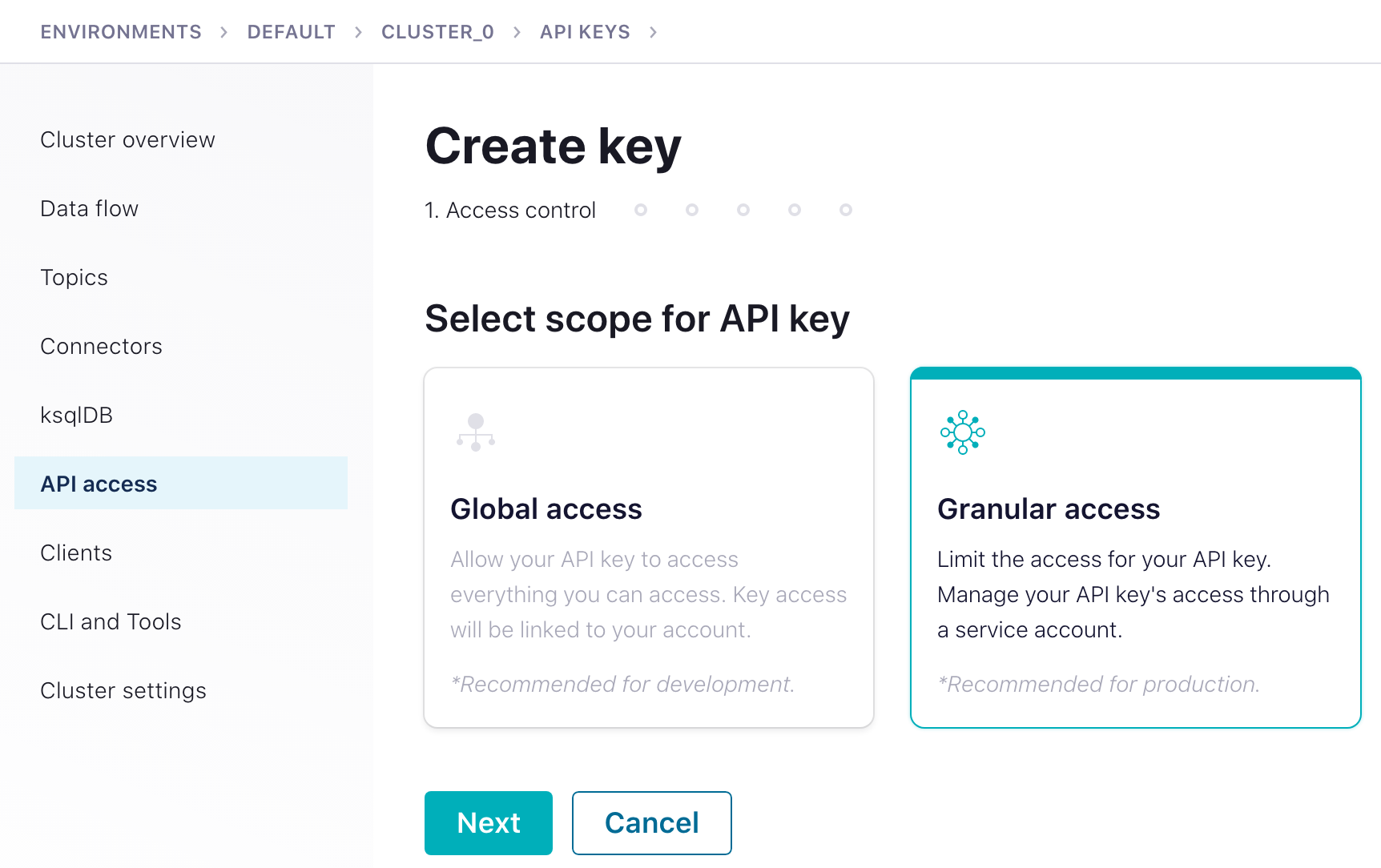 Cluster_API_access_CreateKey.png