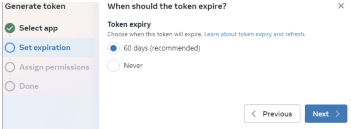 Token Expiry