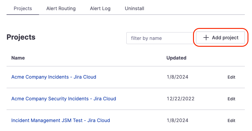 Creating a Jira mapping in Jira Cloud settings